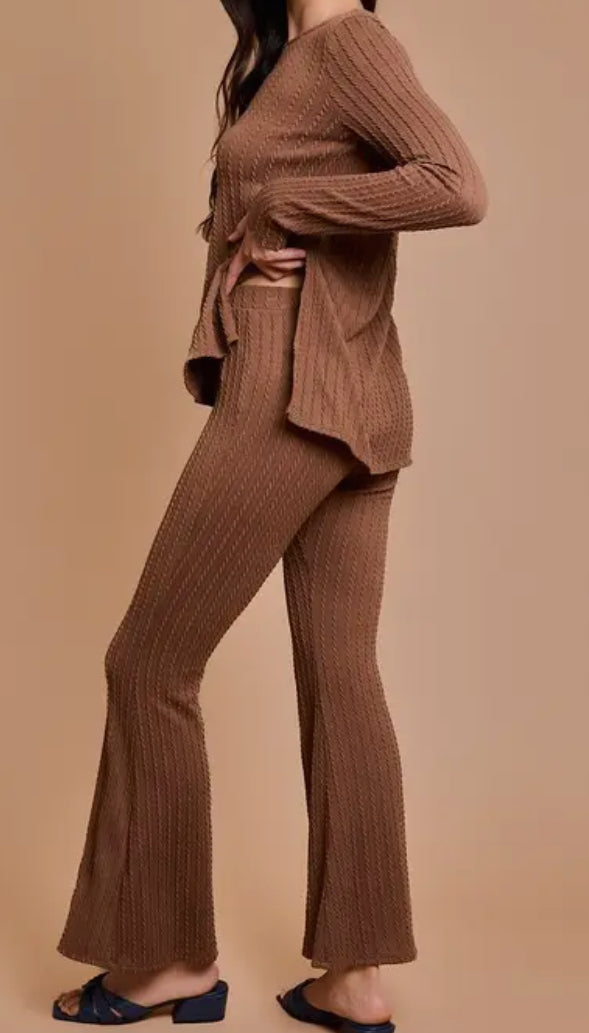 RIBBED AUTUMN SET