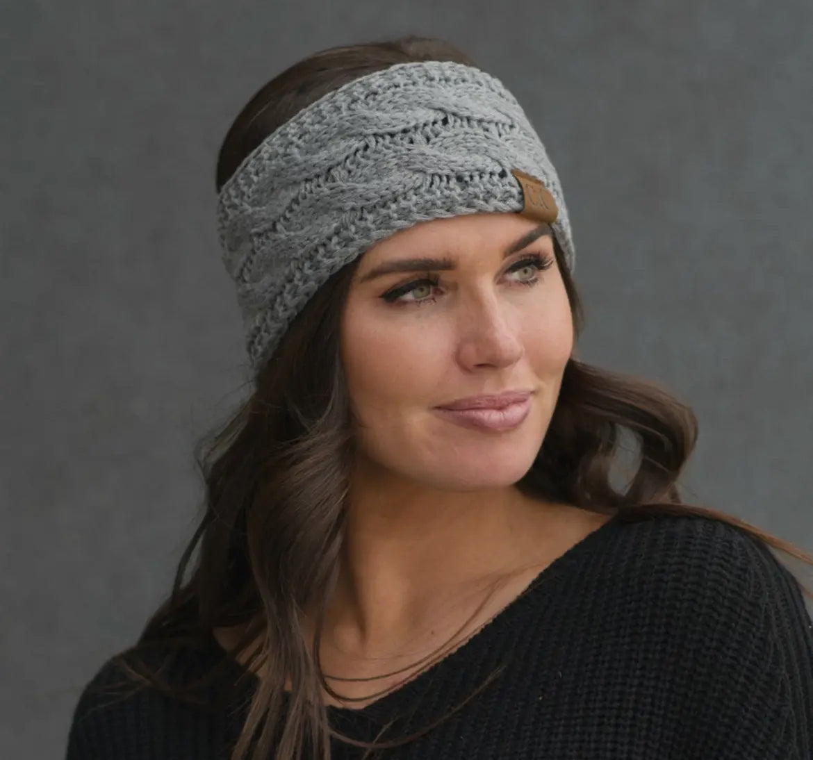 Cc Knit-Lined Headwrap