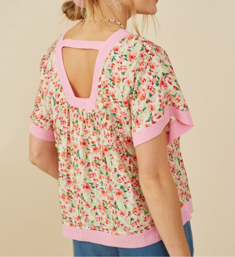 PINK MEADOW TOP