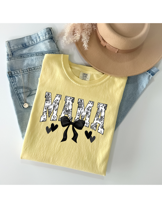 MAMA BLACK & WHITE Tee