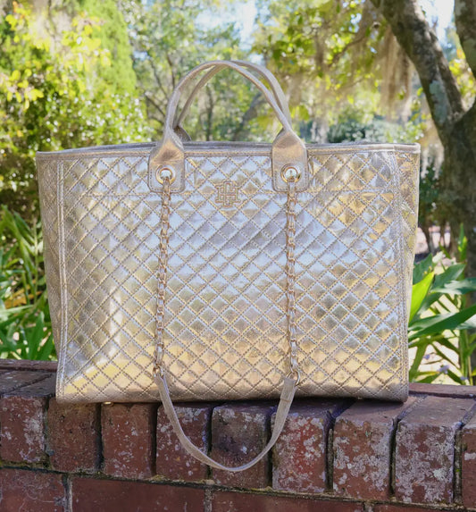 Caroline Hill - Melissa Tote Bag Champagne Pop