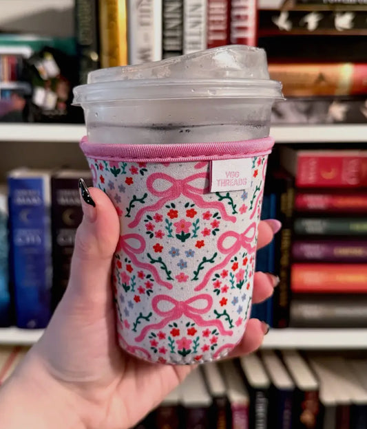 Summer Bows Iced Coffee Sleeve