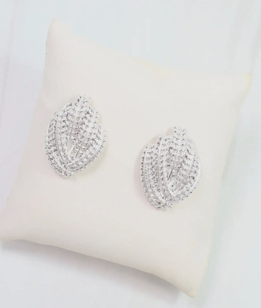 Sobrino Metal Earring Worn Silver