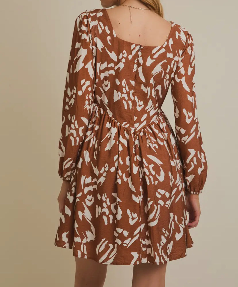 INK- GOLDEN HOUR DRESS