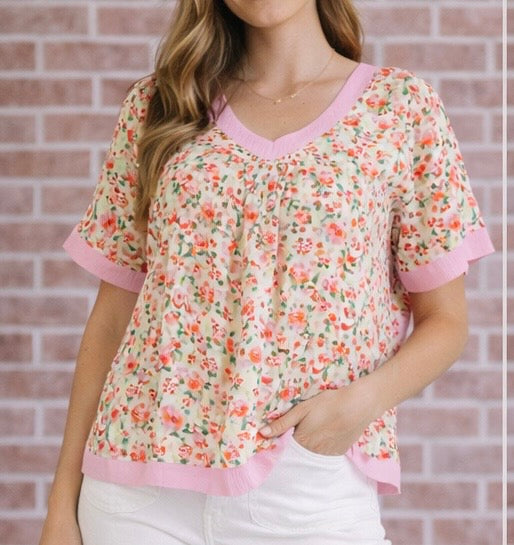 PINK MEADOW TOP