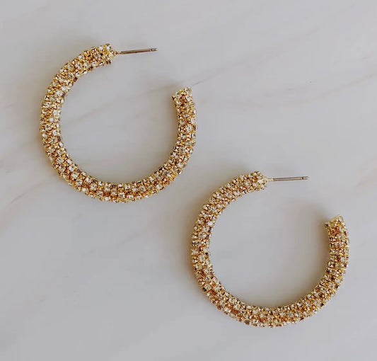 Wrapped in Shine Earrings