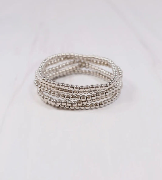 Kendale Bracelet Set Silver