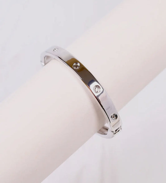 Allamanda Metal Bracelet Silver