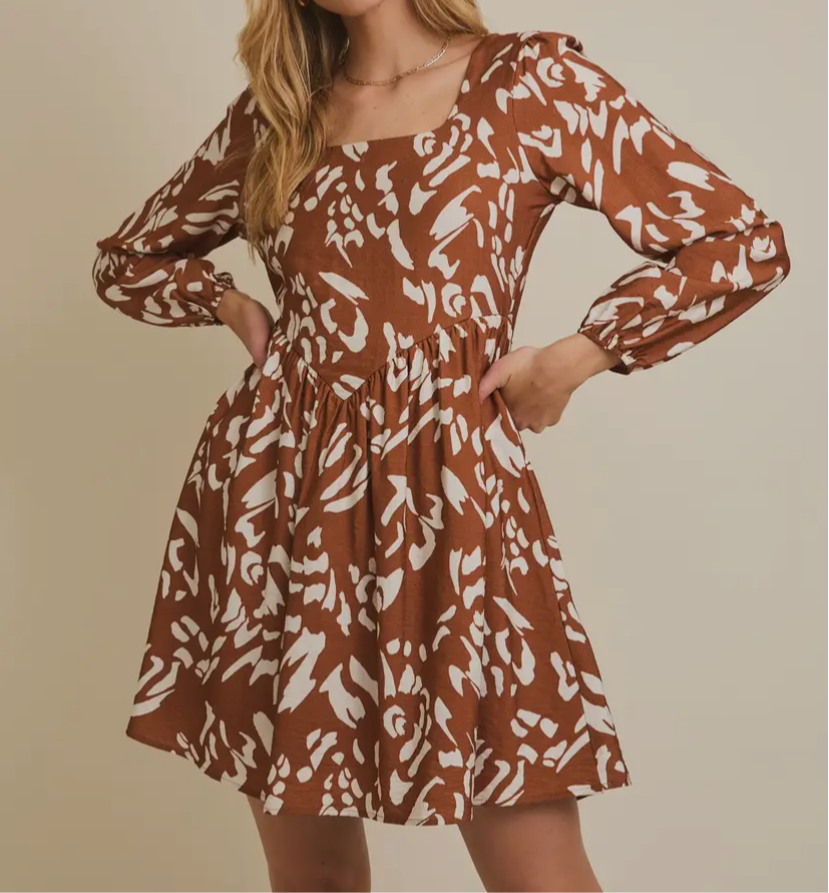INK- GOLDEN HOUR DRESS