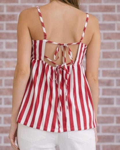 Ink: SASSY IN STRIPES TOP