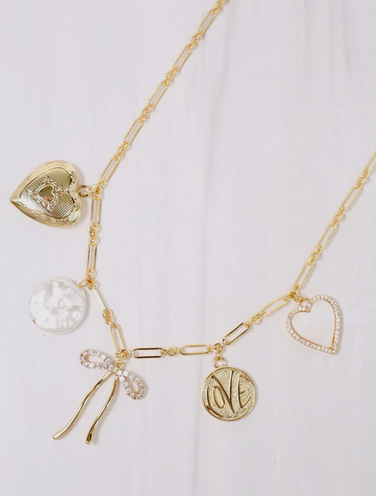 (spa-) McKeon Charm Necklace