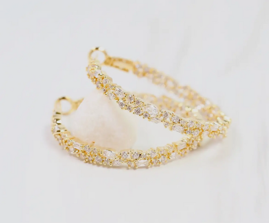 (spa-) Shelby Hoop Earrings