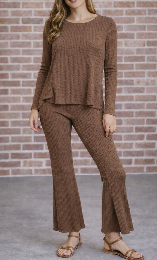 RIBBED AUTUMN SET