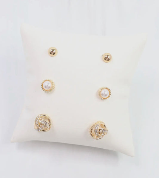 Parker Earring Set Gold