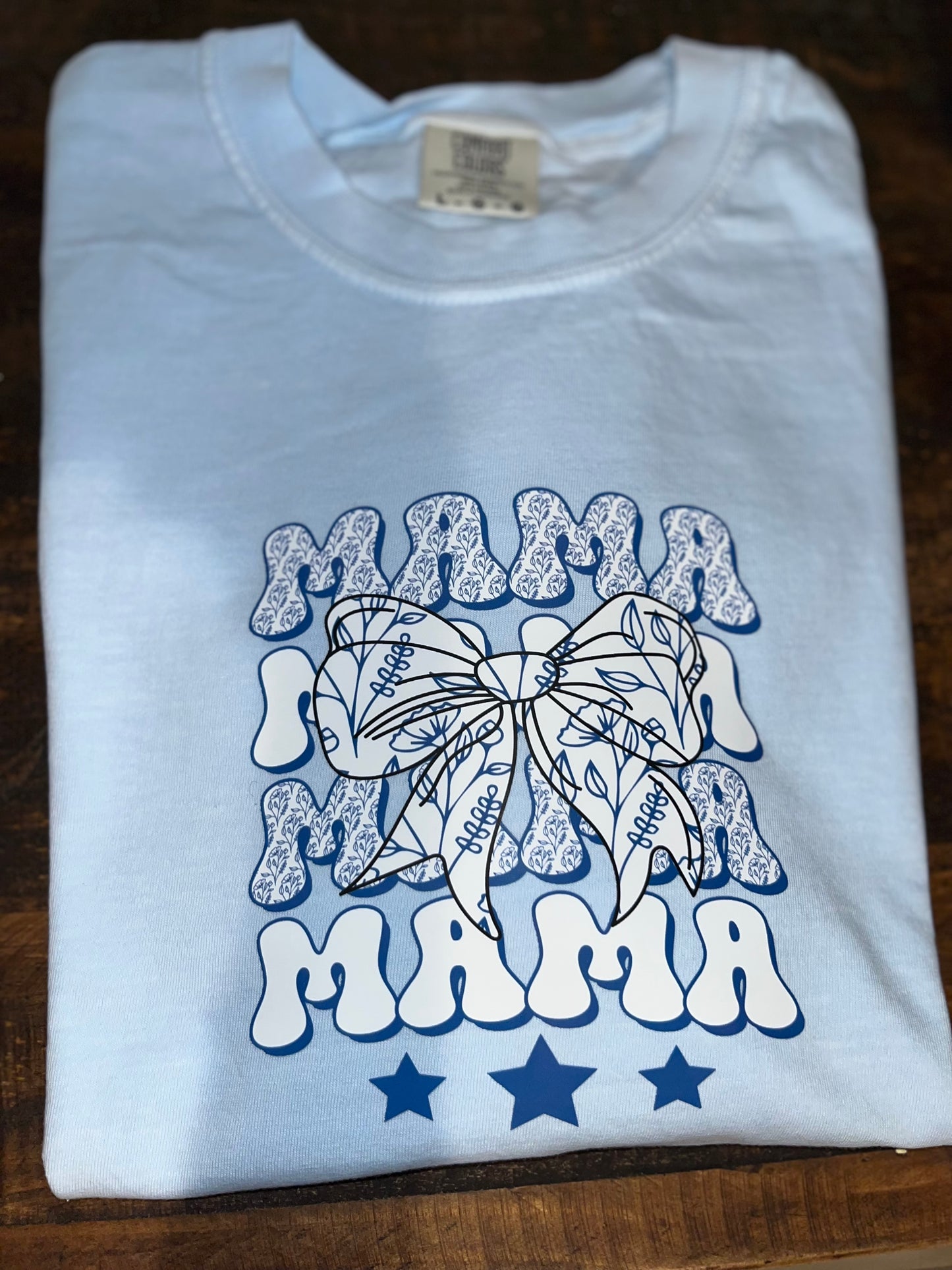 MAMA BOW & STAR Tee