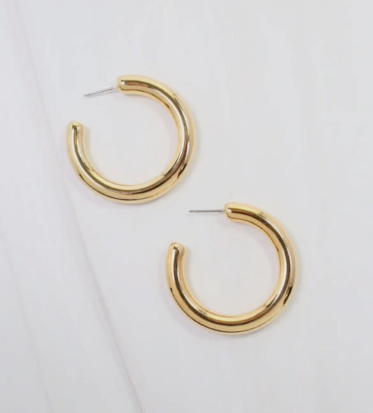 Alexandria Hoop Gold
