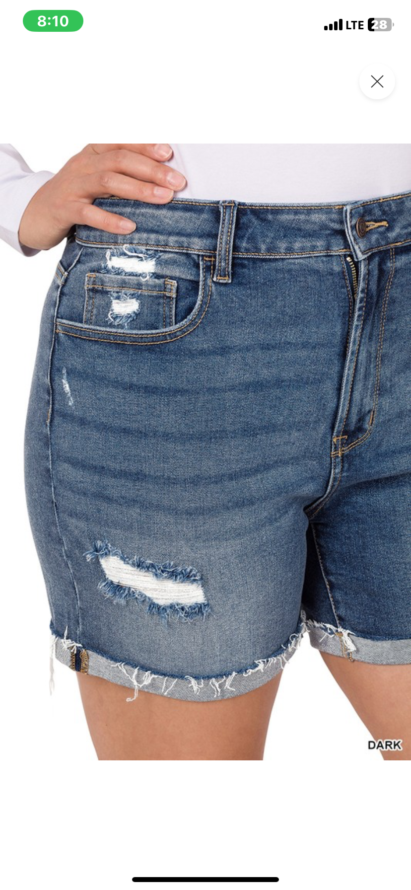CURVY SUMMER EDGE SHORTS