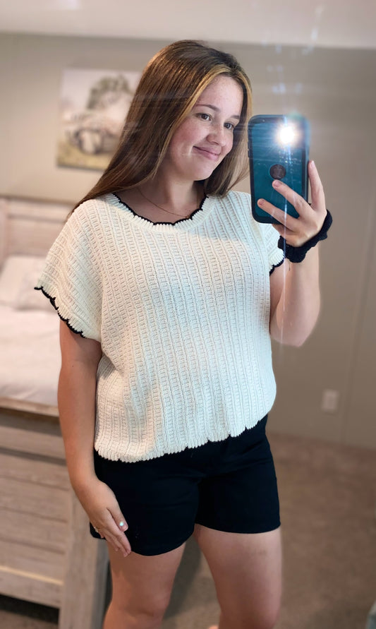 CLASSIC STITCH TOP