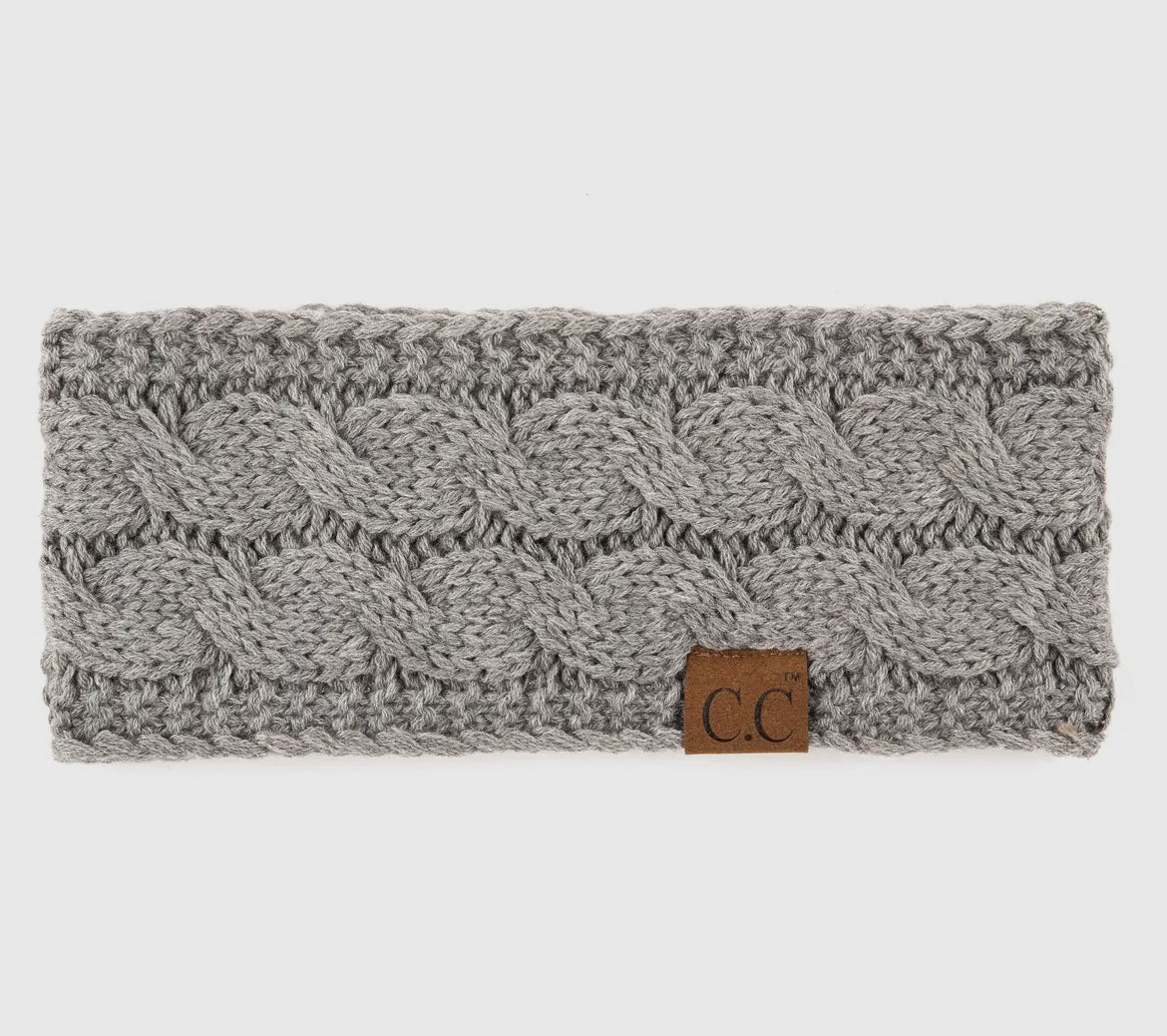 Cc Knit-Lined Headwrap