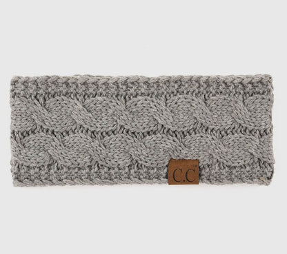 Cc Knit-Lined Headwrap